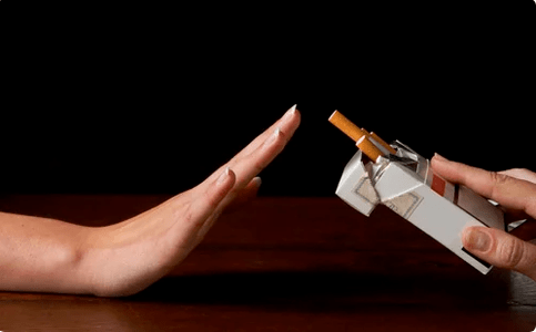 Rejet des cigarettes