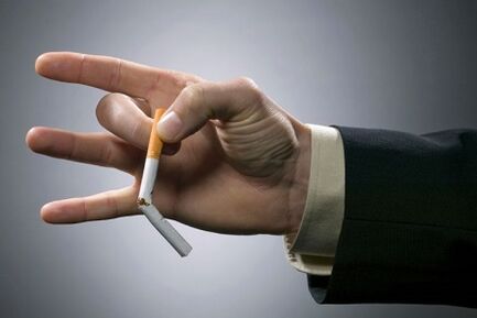 Chemins vers l'auto-administration des cigarettes